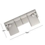 Allure Double Chaise Sectional - Image 2