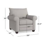 Alexander Roll Arm Chair - Image 3