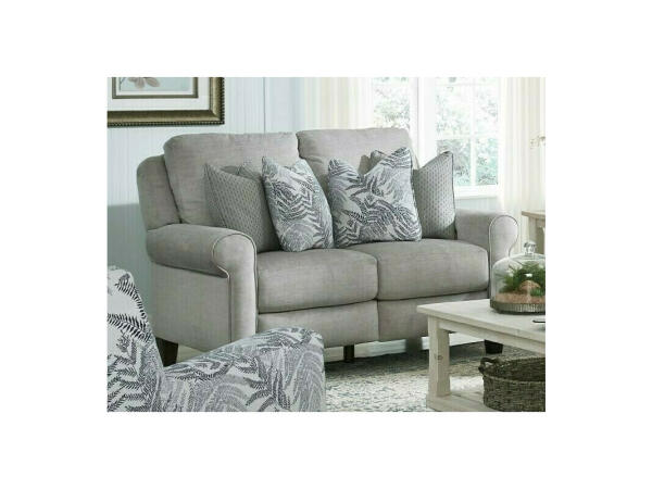 Dynasty Power Headrest Loveseat with Pillows 689-52P Loveseats Southern Motion