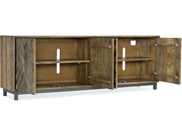 5649-55 Four-Door Entertainment Console - Image 2