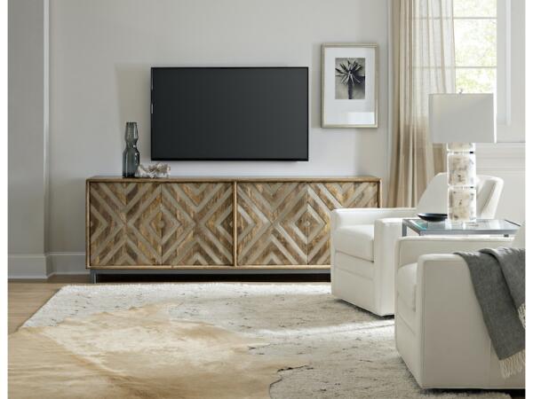 5649-55 Four-Door Entertainment Console - Image 4