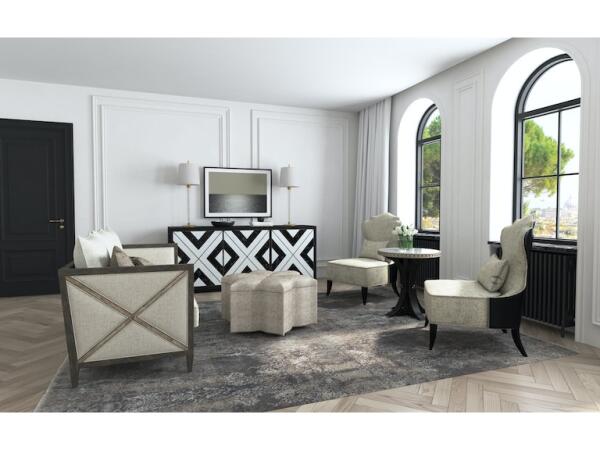 Sanctuary Noir Et Blanc Entertainment Console - Image 5
