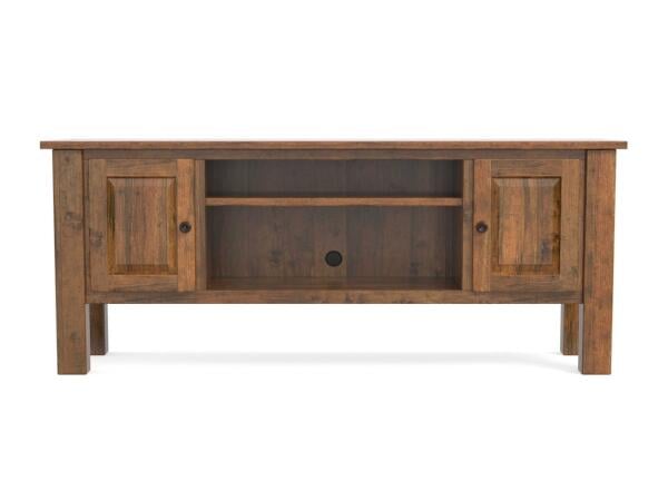 Benchmade Homestead Maple 74″ Credenza Medium Entertainment Stands Bassett Furniture