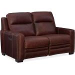 Lincoln Power Recliner Loveseat with Power Headrest & Lumbar Recliner in Paradise Bruciato