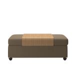 Stressless® Double Ottoman with table