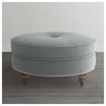 Custom Round Ottoman - 1000-RO