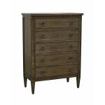 Charlotte 5 Drawer Chest in Tavern Chests Bassett Furniture 5
