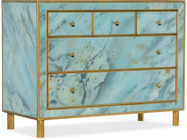 Melange Sorrell Five-Drawer Chest Chests Hooker Furniture