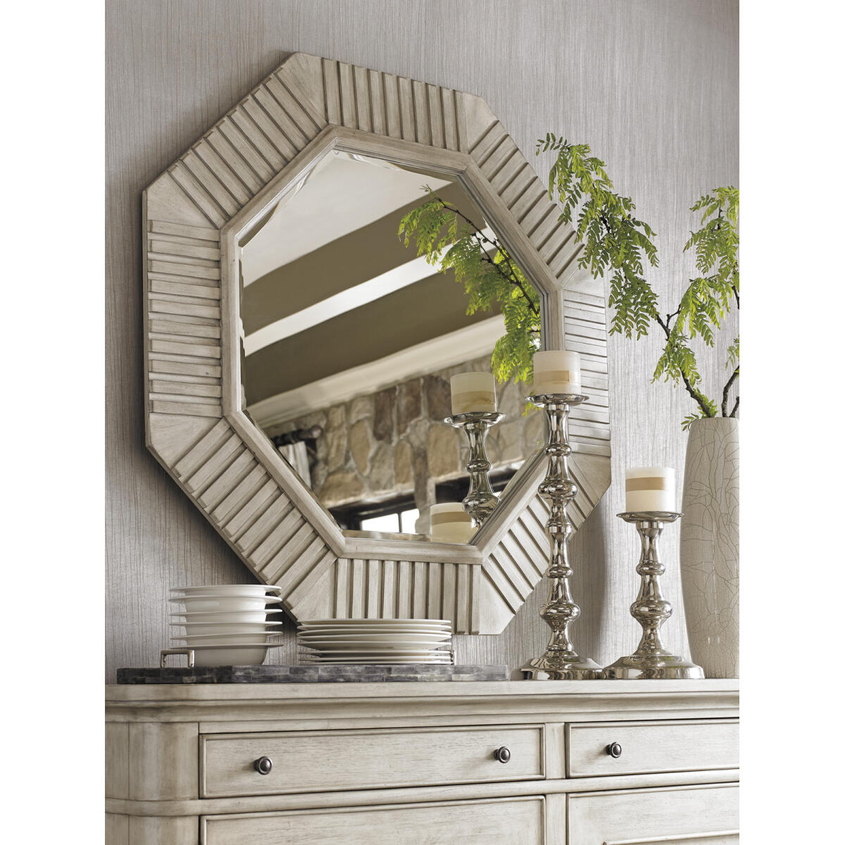 Selden Octagonal Mirror Mirrors Lexington 6
