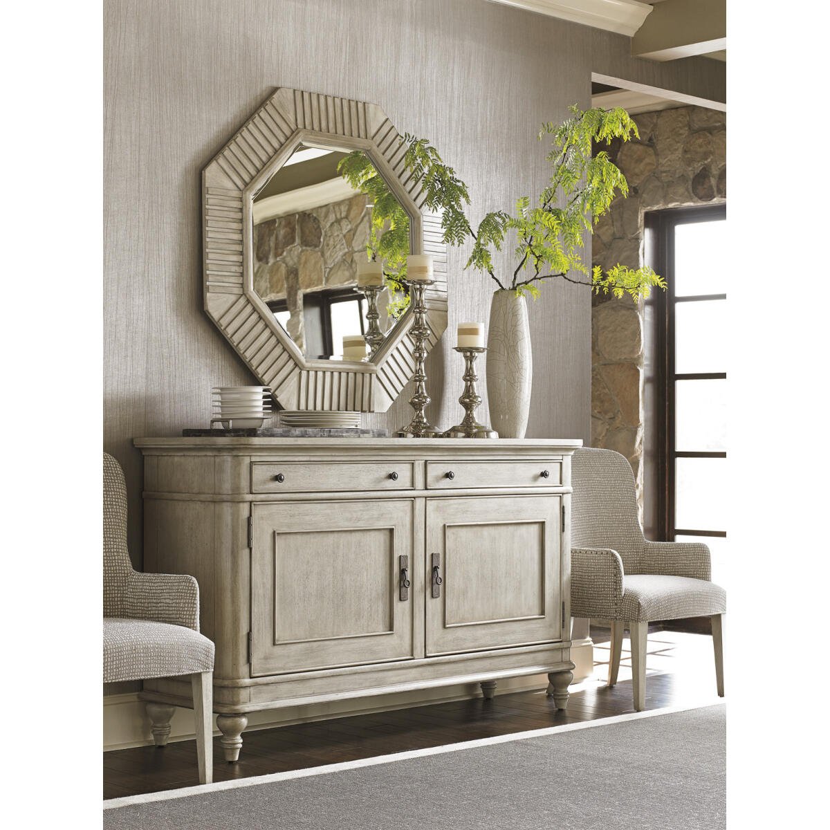Selden Octagonal Mirror Mirrors Lexington 7