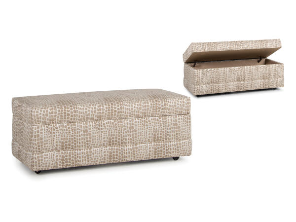 Storage Cocktail Ottoman Ottomans & Poufs Customizable