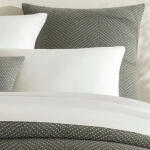 Catalina Charcoal Matelassé Sham