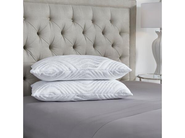 Fresh Start Deluxe 2-Pack Pillow Set with Cool Touch Fabric Queen Pillows Kingsdown