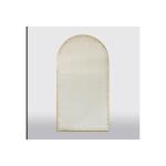 Gold Leaf Arched Mirror