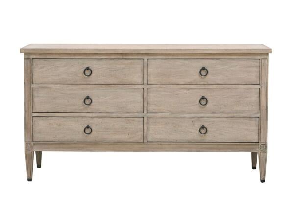 Charlotte Dresser in Washed Elm Dressers Bassett Furniture