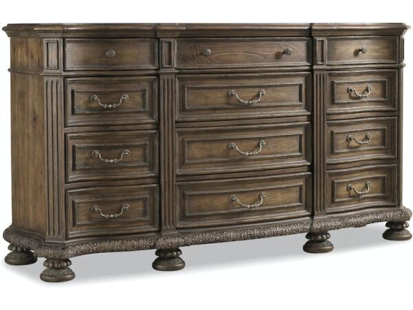 Rhapsody Twelve Drawer Dresser Dressers Hooker Furniture