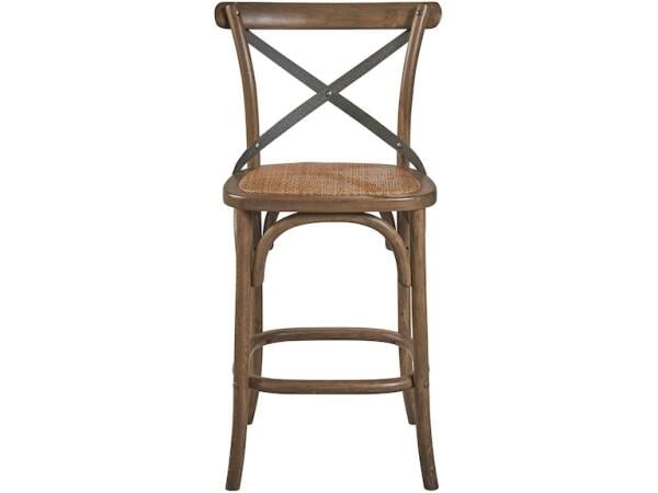 Bentwood Counter Stool With Metal Back Barstools Furniture Classics 4