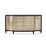 Classic Opposites Attract - Black And Gold Sideboard