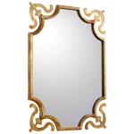 Abegayle Rectangular Flat Front Iron Framed Wall Mounted Mirror
