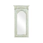 Rebecca Vertical Antique White Mirror