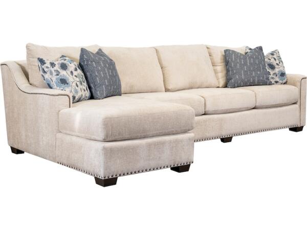 2 piece Sofa/Chaise 9142 Sectionals Customizable