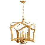 Milan Pendant - 6-Light | Gold Leaf - Medium