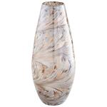Caravelas Vase | Metallic Sand Swirl - Large