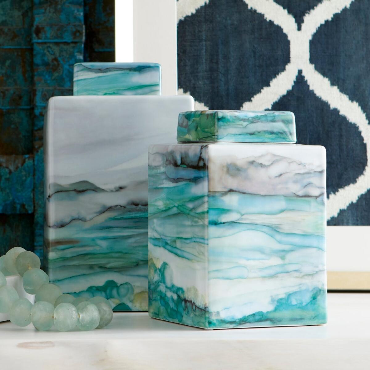 Amal Gamation Container | Multi Colored – Medium Accessories Cyan Design 9