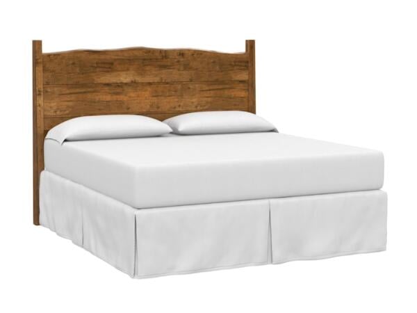 Heritage Maple Live Edge Panel Hdbd Queen Beds Bassett Furniture