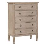 Bassett Charlotte Washed Elm 5-Drawer Chest