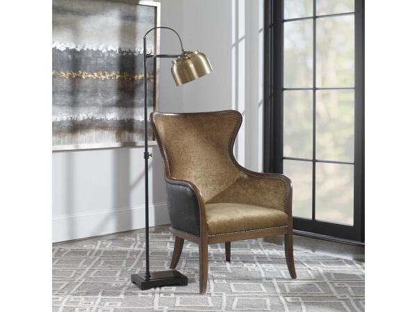 Bessemer Floor Lamp Lighting Uttermost