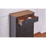 Rustic 6 Drawer Chest - Image 3