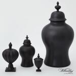 Beaufort Mini Urn-Matte Black - Image 2