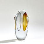 Duet Vase-Amber/Grey-Sm