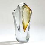 Duet Vase-Amber/Grey-Lg