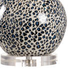 Snow Leopard Lamp Blue - Image 2