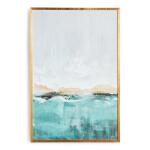 Calm Horizon Hand- Embellished Giclee
