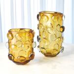 Rondelle Vase-Amber-Sm - Image 3