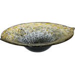 Freeform Glass Leopard Bowl