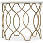 Hooker Furniture Living Room Melange Corrina Round Lamp Table