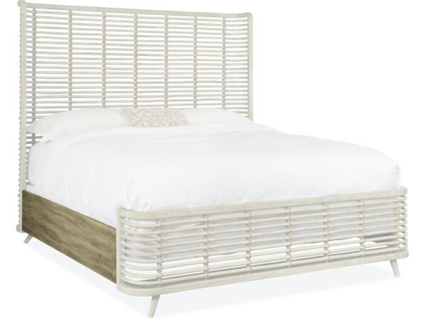 Surfrider Queen Rattan Bed - Image 3