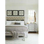 Sag Harbor Tufted Upholstered King Bed - Image 4