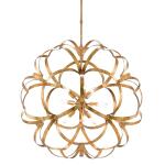 Sappho Gold Orb Chandelier