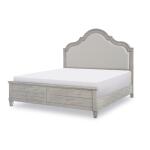 Upholstered Panel Bed, King - Image 3
