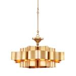 Grand Lotus Large Gold Chandelier