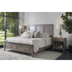 Crown Panel Bed Footboard Storage
