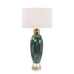 Jeweled Collar Lamp in Illusion Green