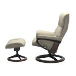 Stressless® Mayfair (L) Signature Base Recliner with Ottoman - Image 2