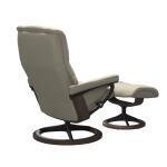 Stressless® Mayfair (L) Signature Base Recliner with Ottoman - Image 4