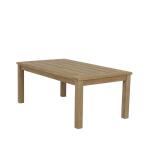 Rectangular Coffee Table In Coastal Teak